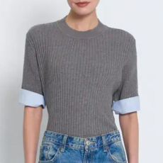 CENTRAL PARK WEST COEN SHIRT CUFF SWEATER