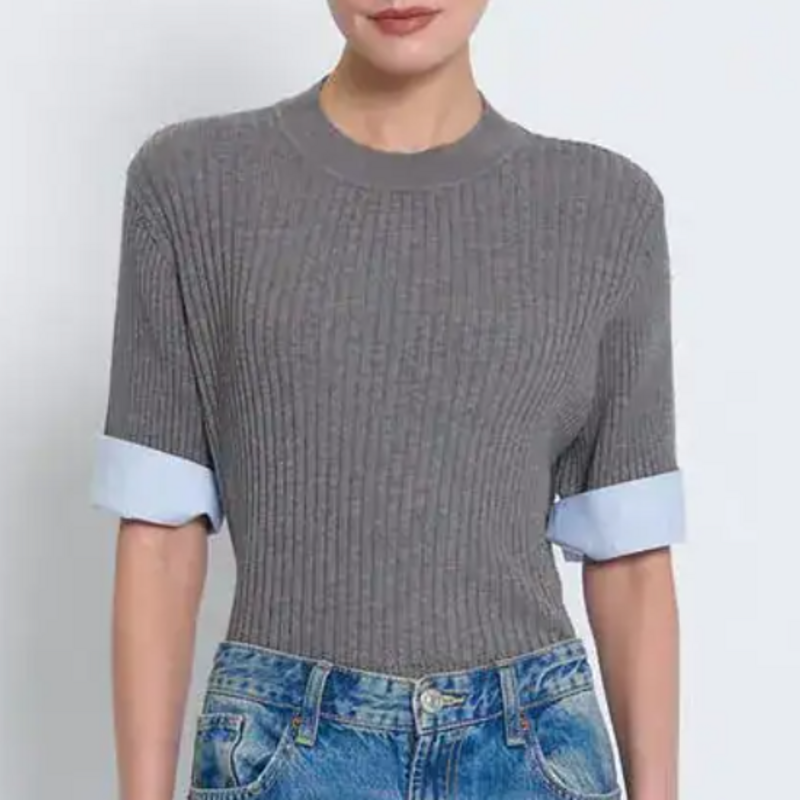 CENTRAL PARK WEST COEN SHIRT CUFF SWEATER