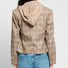 CENTRAL PARK WEST SIENNA PLAID DICKEY  BLAZER