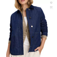 NIC+ZOE DENIM TRUCKER  JACKET