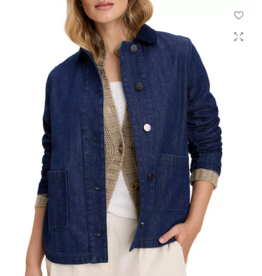 NIC+ZOE DENIM TRUCKER  JACKET