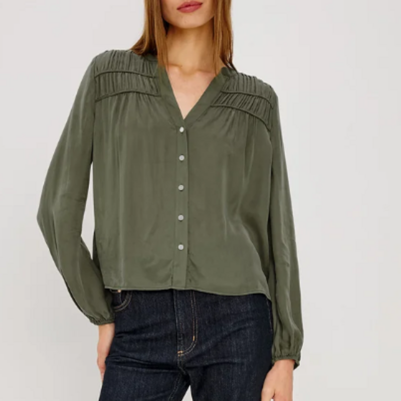 Rails CADENCE SHIRT WASHED OLIVE