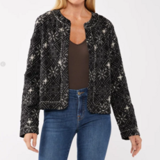 EMBROIDERED WOVEN JACKET