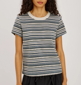 Rails GIRLFRIEND TEE COASTAL PINE STRIPE