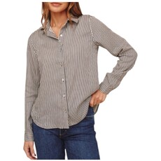 BUTTON DOWN SHIRT-VINTAGE PINSTRIPE