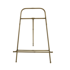 Metal Easel, Gold Finish