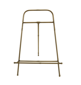 Metal Easel, Gold Finish