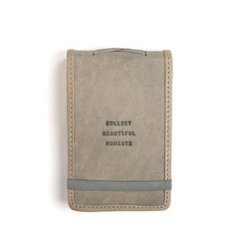 Sugarboo Mini Collect Beautiful Moments Leather Journal  Stone