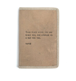 Sugarboo Hafiz Passport Cover - Stone