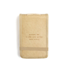 Sugarboo Mini Reasons Why I Like Cats Leather Journal in Honey