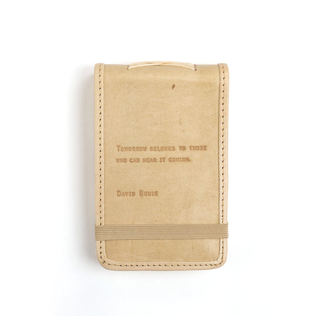 Sugarboo Mini David Bowie Leather Journal - Honey
