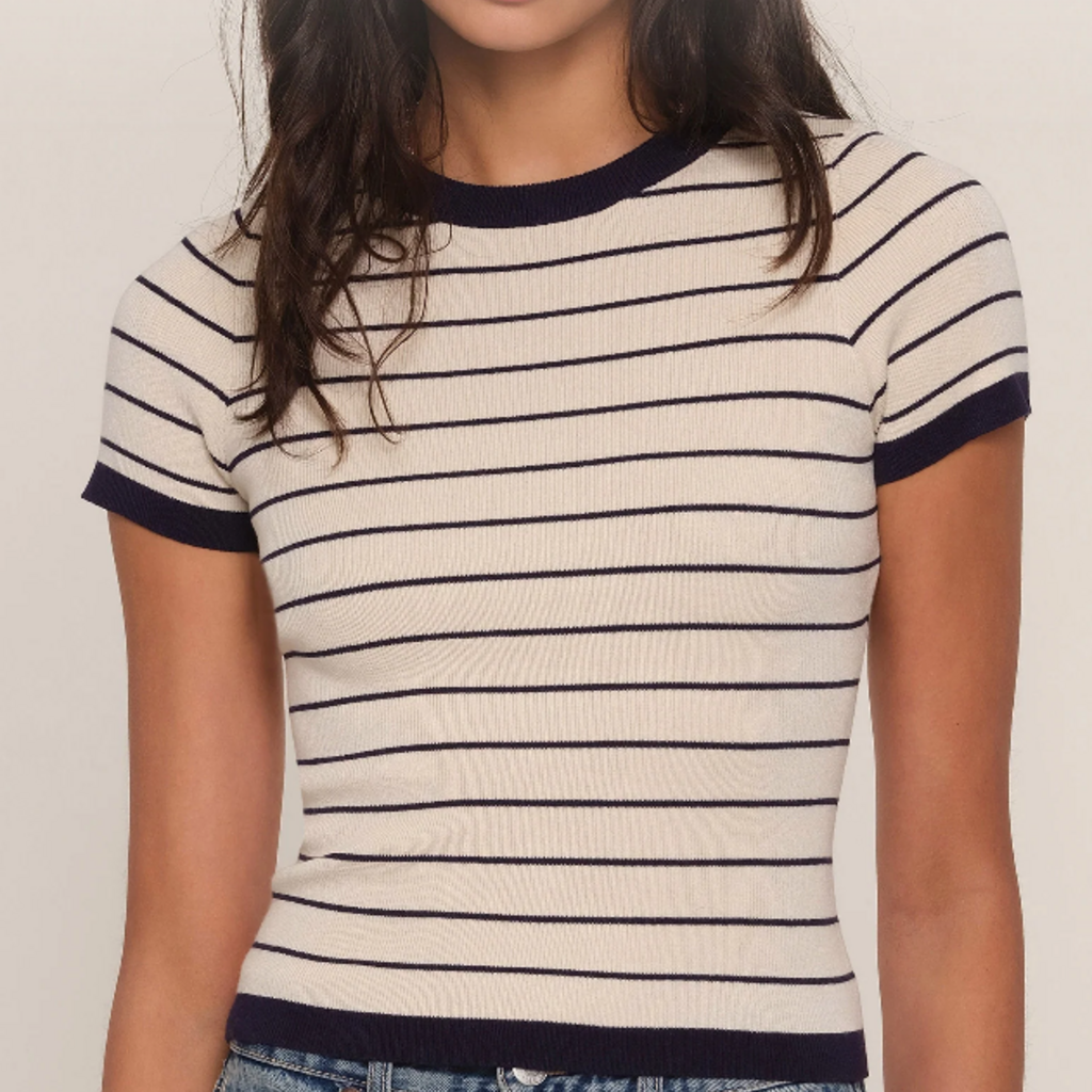 Heartloom Knitty Striped Top