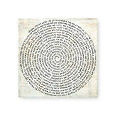 Sugarboo Darling Here's A Short List Spiral - ART TILE COLLECTION 12x12