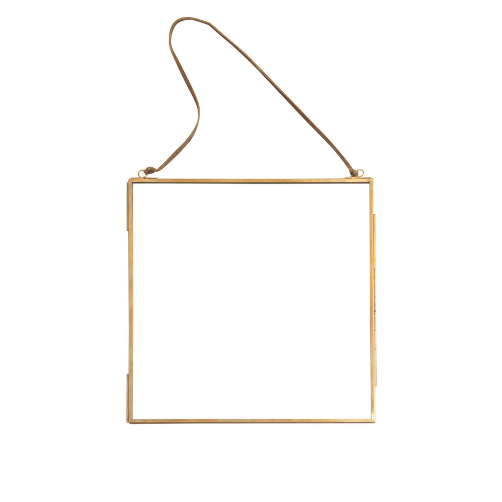Sugarboo Brass Frame Square 15 x 15