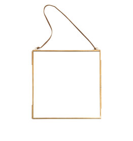 Sugarboo Brass Frame Square 15 x 15