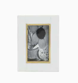 Foreside Home & Garden 2x3 Bernadette Mini Picture Frame With Brass Inlay