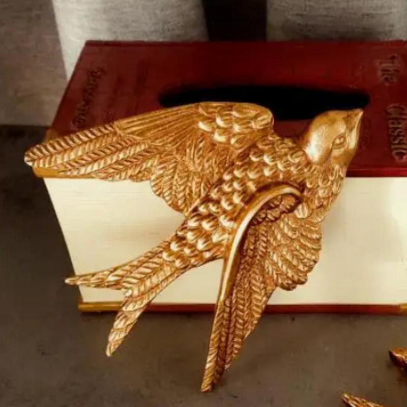 Vagabond Vintage Resin Bird Wall Décor Large