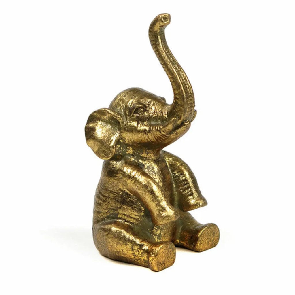 Vagabond Vintage Pewter Elephant Ring Holder