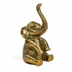 Vagabond Vintage Pewter Elephant Ring Holder