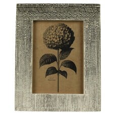 Frame, Ivory Resin and Gold Foil  5x7