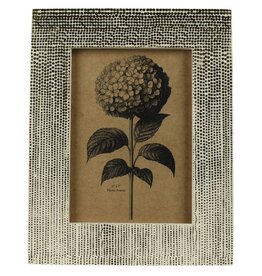 Frame, Ivory Resin and Gold Foil  5x7
