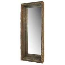 Ingram Mirror, Reclaimed Wood  Short