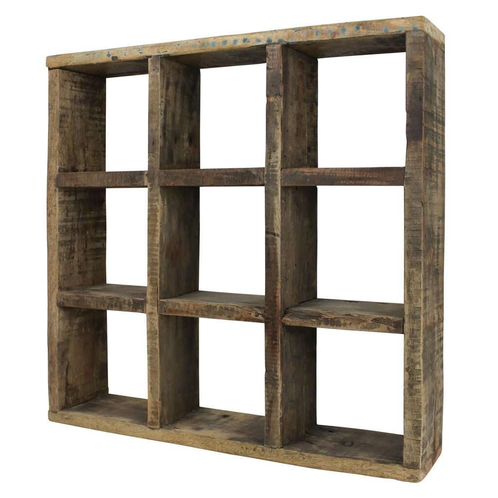 Morro Divided Shelf, Wood -