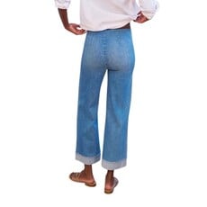 Frank & Eileen Illusion W/ Hem Medium Washed Denim