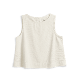 Frank & Eileen Shell Tank VINTAGE WHITE