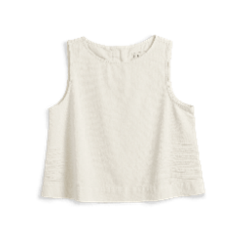 Frank & Eileen Shell Tank VINTAGE WHITE