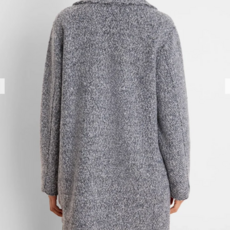 NIC+ZOE MIXED BOUCLE KNIT JACKET BLUE