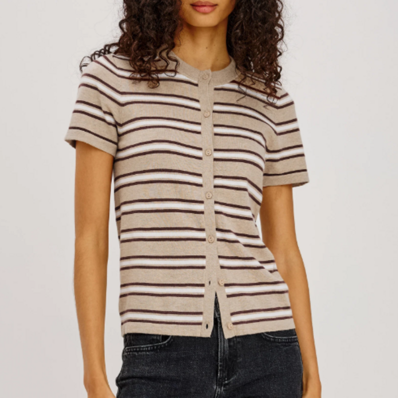 Rails KYLIE TOP HEATHER OAT STRIPE