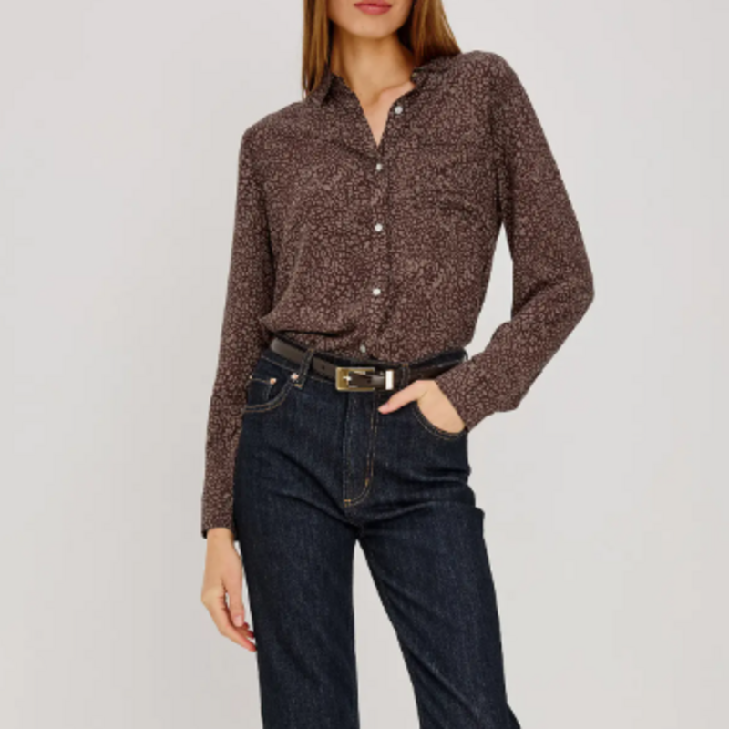 Rails JOSEPHINE SHIRT COCOA MINI CHEETAH
