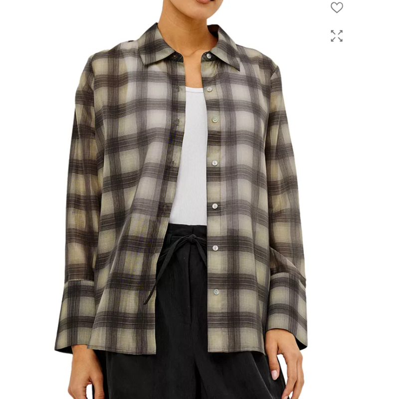 Rails BISHOP SHIRT ONYX TAUPE