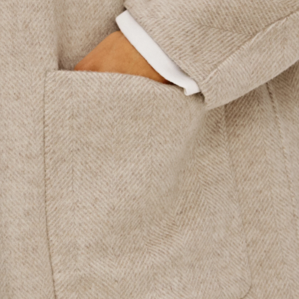 Rails EVEREST COAT OAT HERRINGBONE