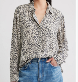 Rails JOSEPHINE SHIRT ECRU CHEETAH