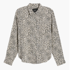 Rails JOSEPHINE SHIRT ECRU CHEETAH