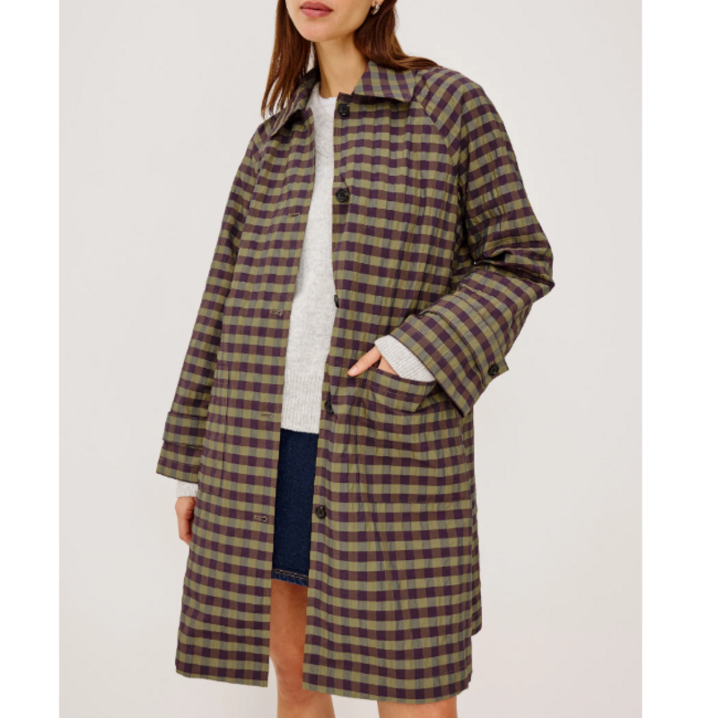 Rails MATTIE JACKET TAPENADE CHECK