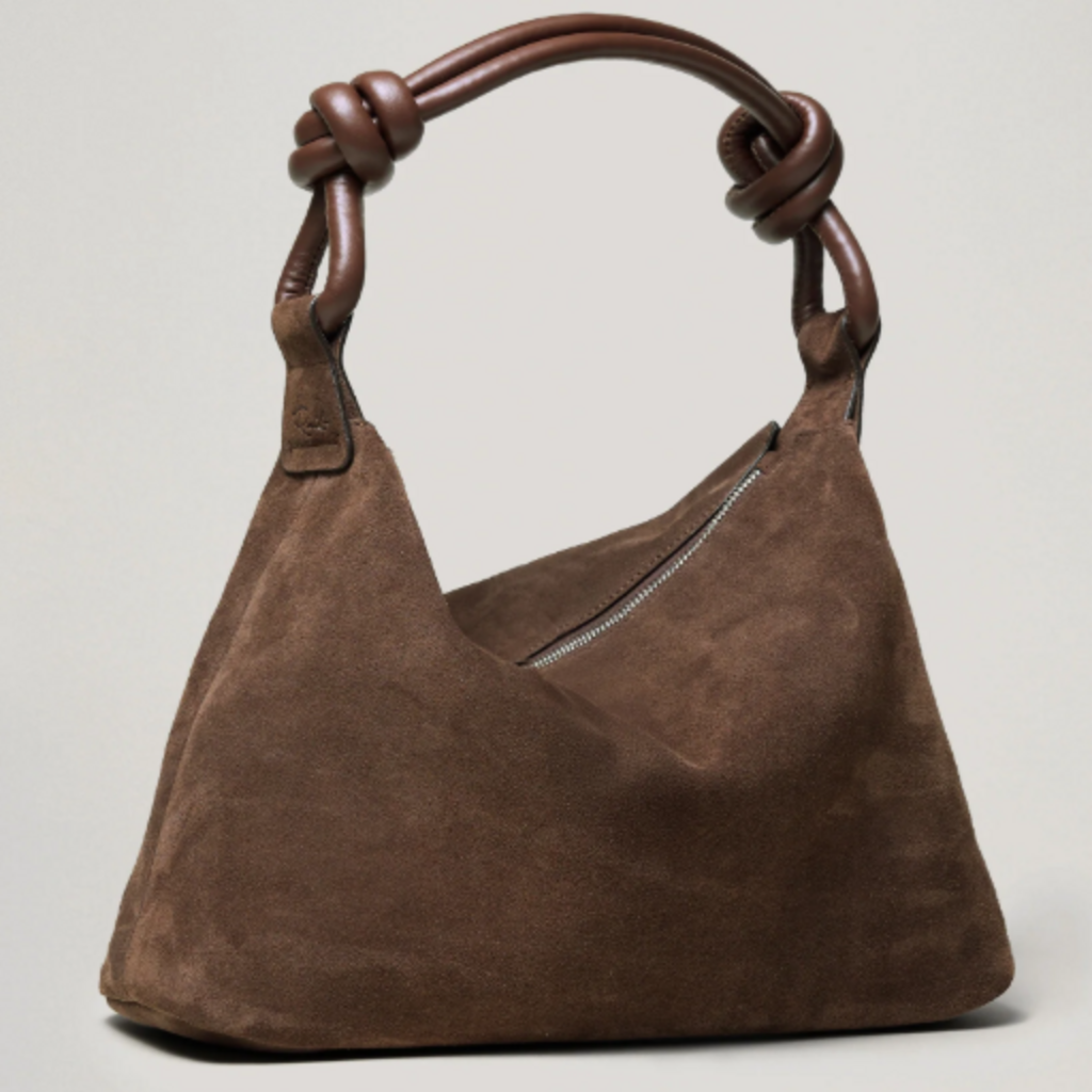 Rails FIRENZE BUCKET BAG - DARK BROWN SUEDE