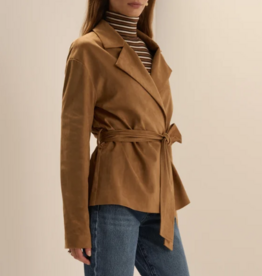 FAVORITE DAUGHTER THE MARINA WRAP COAT CAMEL