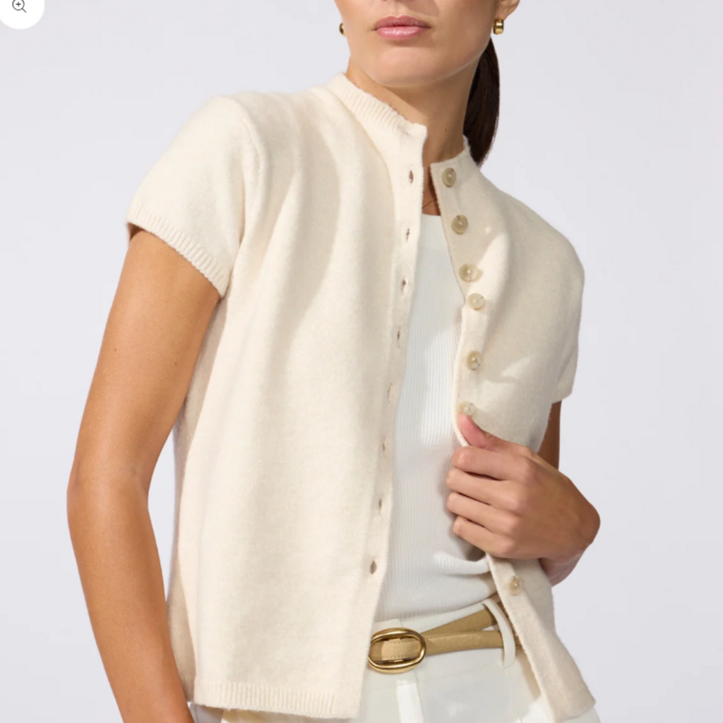 Brochu Walker EMMY CARDIGAN OATML OATMEAL MELANGE