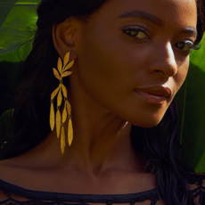 We dream in color Little Sea Forest Earrings / H334