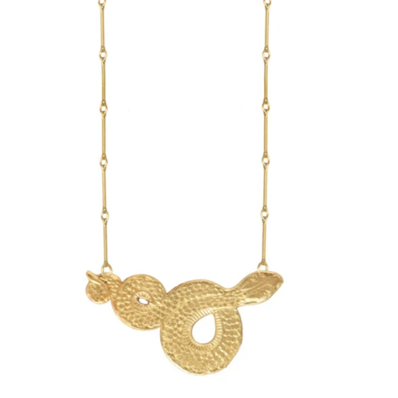 We dream in color Single Viper Necklace  / H1236