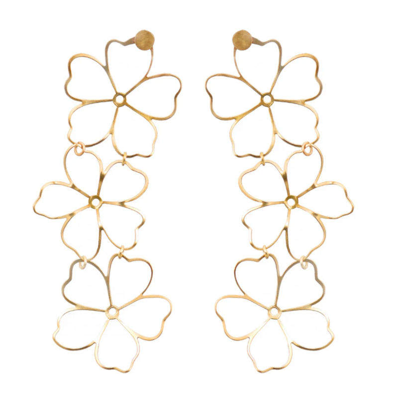 We dream in color Mini Antheia Chain Earrings / OL1109