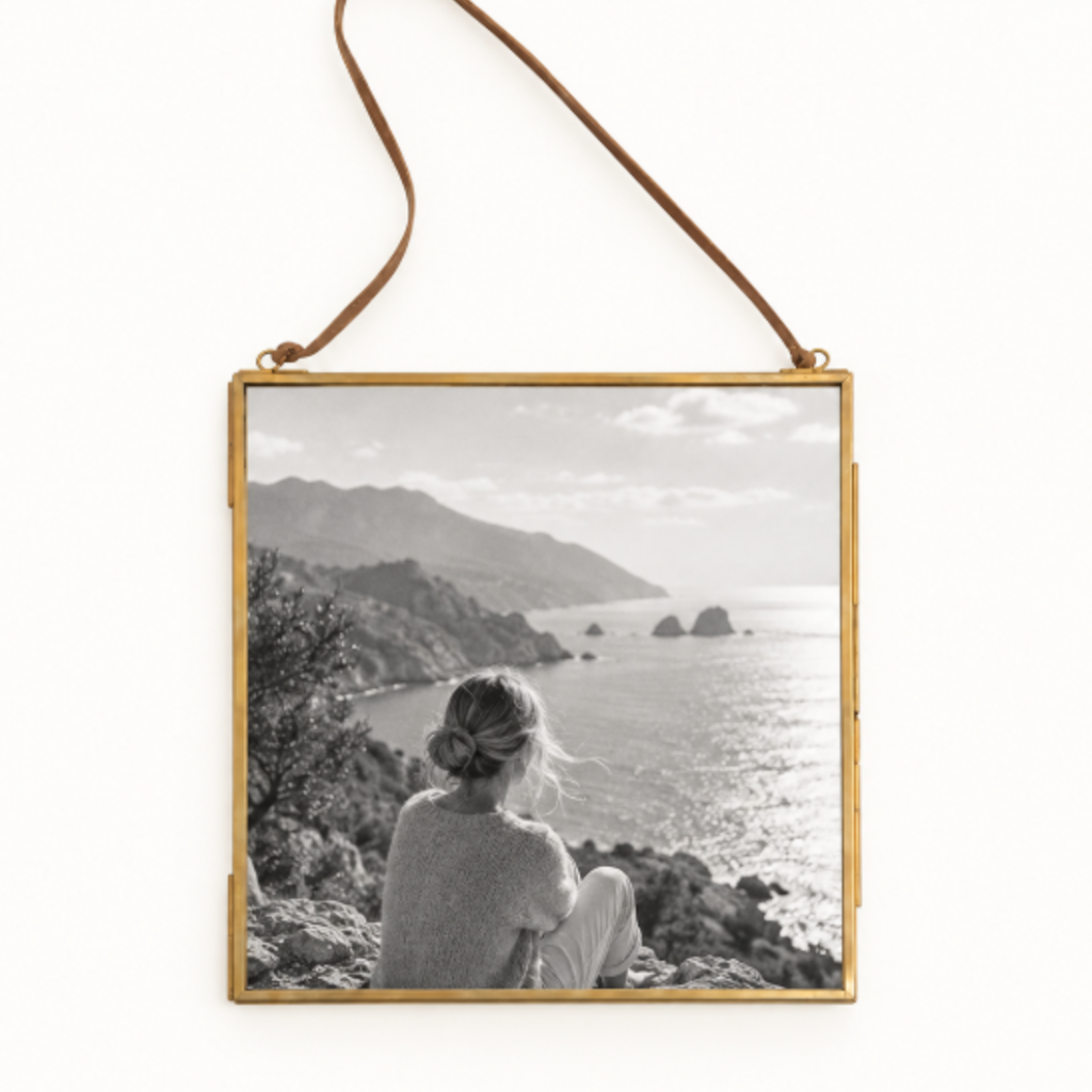 Sugarboo Brass Frame Square 10 x 10