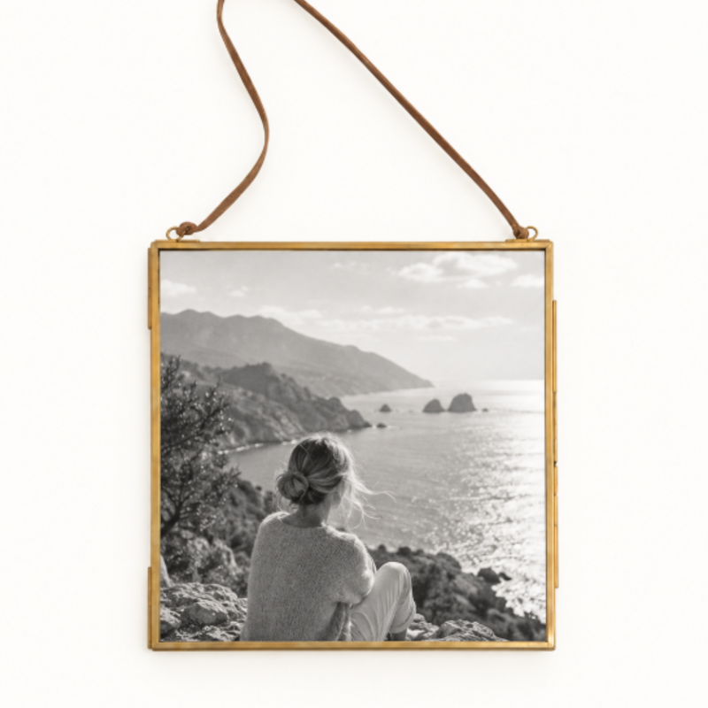 Sugarboo Brass Frame Square 10 x 10