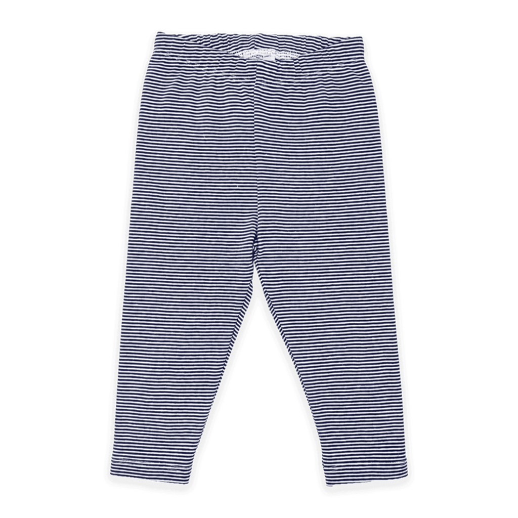 Viverano Pocket Sweater Knit Baby Legging Pants Navy