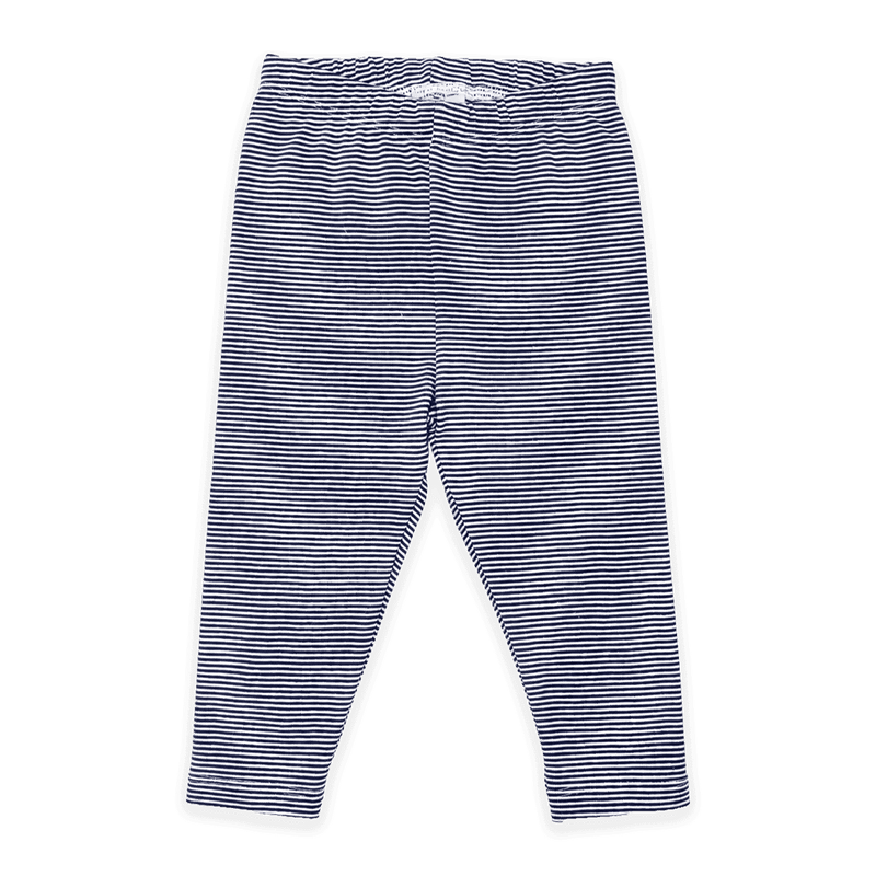 Viverano Pocket Sweater Knit Baby Legging Pants Navy