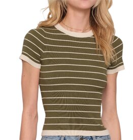 Heartloom Knitty Striped Top