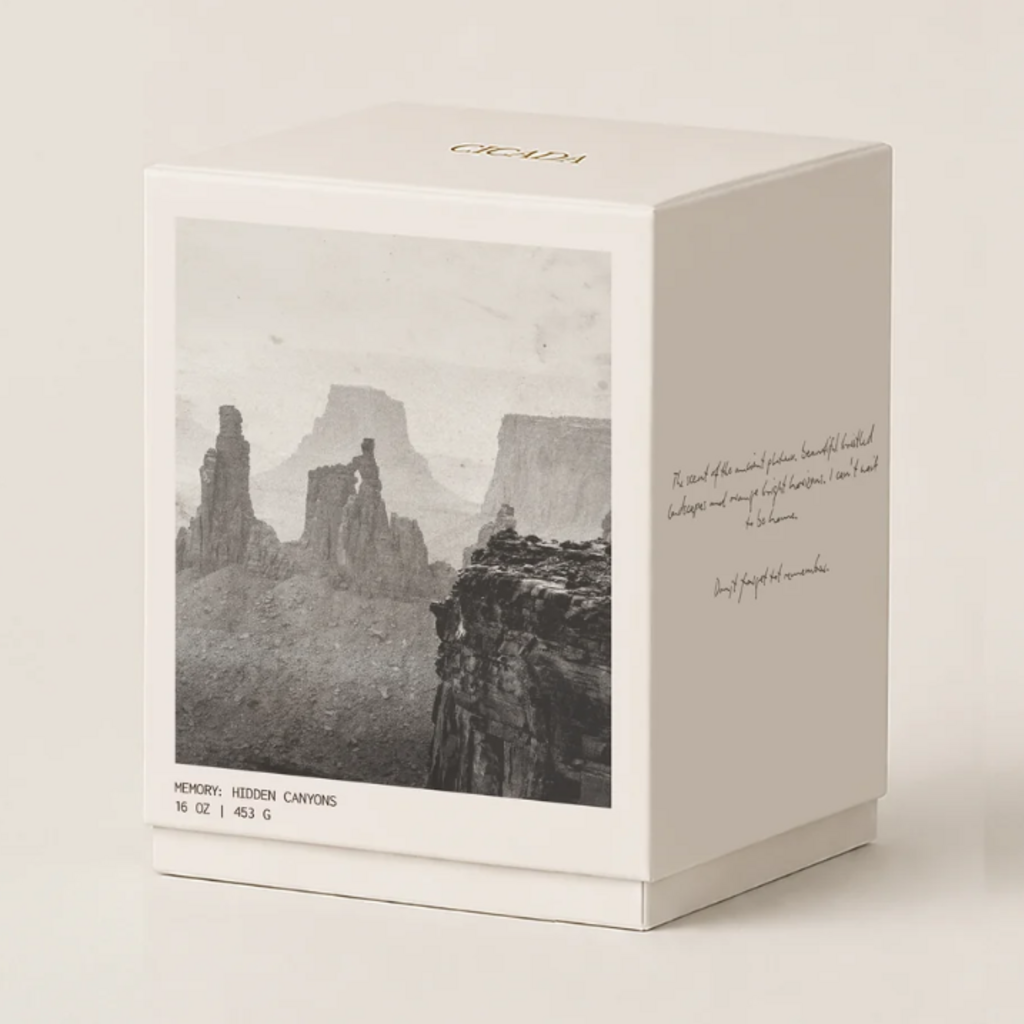 CICADA No. 04 16oz Candle - Hidden Canyons